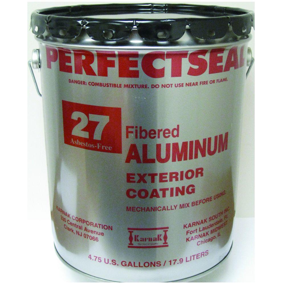 5 Gal. Perfectseal Fibered Aluminum Reflective Roof Coating