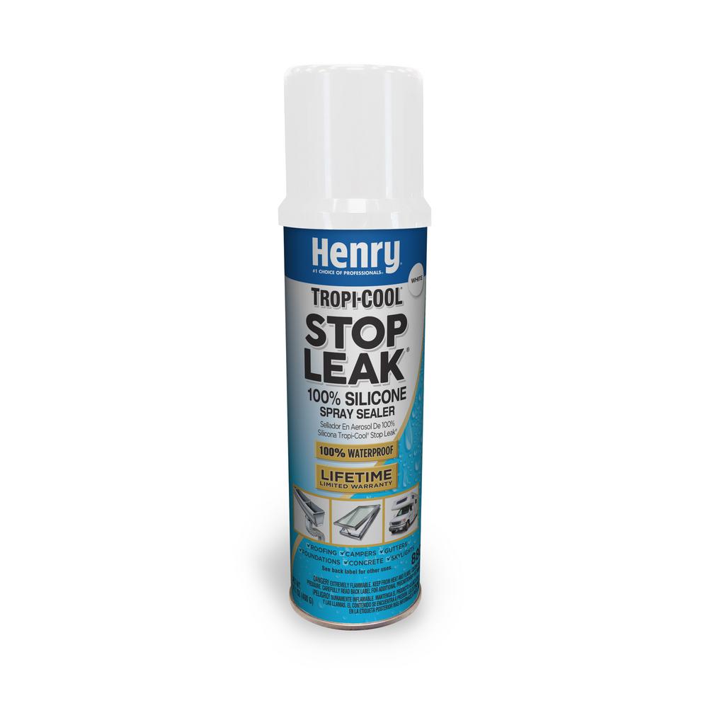14.1 oz. Stop Leak Tropicool Silicone White Spray Sealer